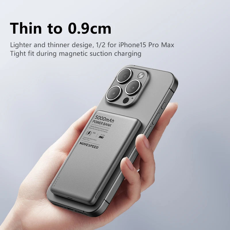 MOVESPEED Mini Magnetic Power Bank