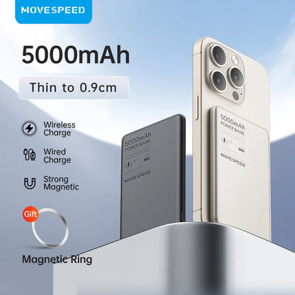 MOVESPEED Mini Magnetic Power Bank